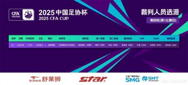 麦麦提江法令足协杯1/8决赛山东泰山vs成齐蓉城