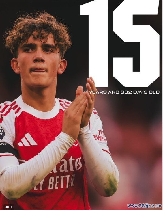 出路无量！15岁302天，说念曼成阿森纳队史最年青首发球员